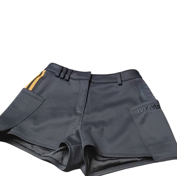 Adidas IVY PARK X Suit Women's Black Shorts Gold Size Small